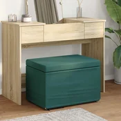 Stolica Tamnozelena 61 x 41 x 40 cm Tkanina i konstruirano drvo