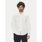 La Martina Srajca Aaron MACE30 PP483 Bela Regular Fit