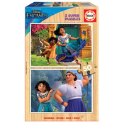 Drevene puzzle Encanto Disney Educa 2x50 dielov EDU19198