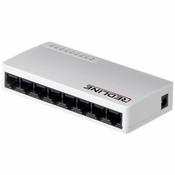 REDLINE 8-portni mrežni switch, 10/100Mbps - RL-S1008M 16979