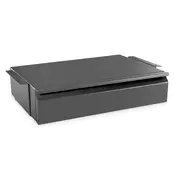 Under desk storage drawer Black
