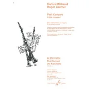 MILHAUD/CALMEL:PETIT CONCERT CLARINETTE ET PIANO