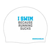 Swimaholic i swim clasic cap bela
