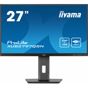 Iiyama ProLite XUB2797QSN-B1 Office Monitor – WQHD, Pivot, USB-C