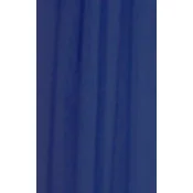 AQUALINE Vinilna tuš zavesa 180x200 cm, modra, AQUALINE