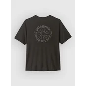 Patagonia Cap Cool Daily - Spoke Stencil moška majica black