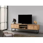 Hanah home TV Komoda Belinda 180 Crno-Hrast
