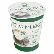 KISLO MLEKO, ČVRSTO, 3,2% M. M., ZELENE DOLINE, 180G