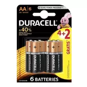 Duracell alkalne baterije AA ( DUR-LR6/6BP )