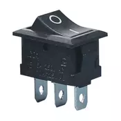 Prekidac wipp 6A/250V 1-pol crni