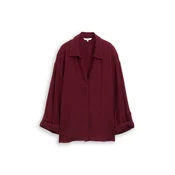 TOM TAILOR Bluza bordo