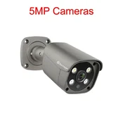 KJB Zunanja PoE IP kamera 5 MP z dvosmernim zvokom, objektiv 3,6 mm
