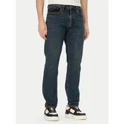 Armani Exchange Jeans hlače XM000049 AF24460 MB001 Mornarsko modra Slim Fit
