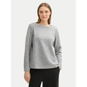 Tom Tailor Pulover 1043168 Siva Regular Fit
