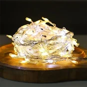 1 to 3 Beline Led Lučke Za Jelko 2,5M 252 Lučke Toplo Hladno Bele Za Božično Jelko