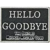 The Beatles Hello Goodbye Našitek za šivanje 84 x 60 mm