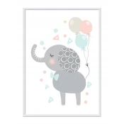 shumee PLAKAT ZA SLIKE V OKVIRJU A4 cm Elephant PD210