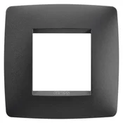 GEWISS GW16122VN Chorus, ONE dekorativna maska 2M fi60, crna saten