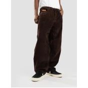 Empyre Loose Fit Sk8 Cord moške hlače dark brown
