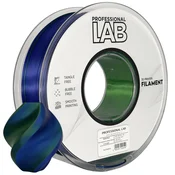 Professional Lab Silk PLA Trojna Barva modra zelena vijolična filament 1.75mm - Professional Lab Sijajni Filament za 3D Tisk (1kg Kolut)