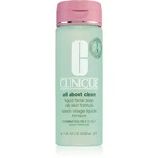 Clinique 3 Steps milo za problematično kožo  akne (Liquid Facial Soap Oily Skin) 200 ml