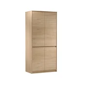 Garderobna omara MIYABI 90x198x52 cm hrast Cremona