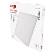 LED svetilo nadometno FLORI kvadratni, bela, 22W, nevtralna bela