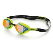 Borntoswim elite mirror swim goggles green