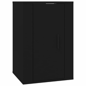 MAISON CHIC Stenska TV omarica - TV stojalo - Televizijska omarica črna 40x34,5x60 cm, (21701799)