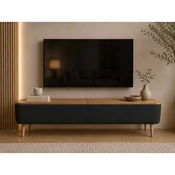 Hanah Home Sarven TV komoda 120 × 45 × 30 cm, crna
