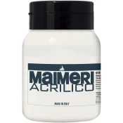 Maimeri Acrilico Akrilna barva Titanium White 018 500 ml 1 kos