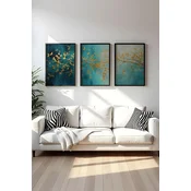 Wallity Uokvirena slika Huhu485S, 20x30 cm, 3 dijela