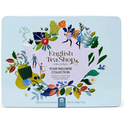 Zbirka bio čajev v elegantni kovinski škatli Wellness Collection