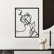 Wallity Zidna dekoracija Sweetness, 50 x 40 cm, Crna