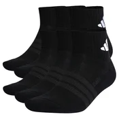 Nogavice adidas Cushioned Essentials Ankle Socks 6 Pair Pack Black L