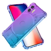 SEAHAI ovitek za Nothing Phone (2) – ultra tanek TPU ovitek z gradientnim dizajnom, vijoličen/moder
