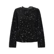 PIECES Bluza PCKAM črna