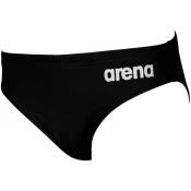 Boys swimsuit arena solid brief junior black 92 cm