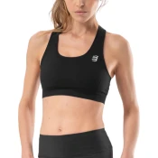 COMPRESSPORT FeelFree Brezšivni nedrček, črn (L)