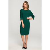 Style Ženska mini obleka Lyovere S324 zelena M