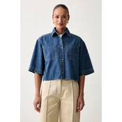 Weekend Max Mara srajca ženska denim WKDZANNATA