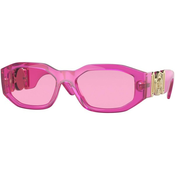 VERSACE Ženske naocare za sunce 0VE4361 5334/5 53, Roze