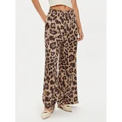 Vero Moda Hlače iz tkanine Merle 10295435 Bež Loose Fit