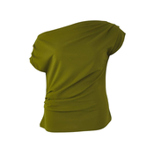 Trendyol Curve Ženska bluza Tbbss25Af00119, Zelena