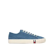 Tommy Jeans Tenis superge Archive Y2K Lace Up Denim EM0EM01751 Modra