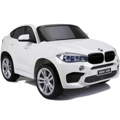 Deciji auto na akumulator - BMW X6 M Dvosed Beli - Licencirani Model