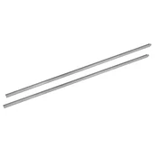 Heatstrip Podaljšek za stropno montažo Heatstrip Design 120 cm - srebrn
