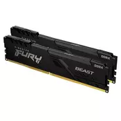 Kingston 64GB DDR4 3200MHz kit KF432C16BBK2/64 Fury Beast Black