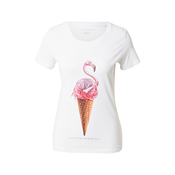 EINSTEIN & NEWTON Majica Flamingo Ice, bela