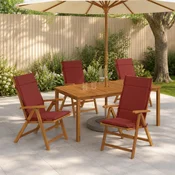 vidaXL 6-delne blazine za visok naslon GEMERT 6 pcs 100% poliester